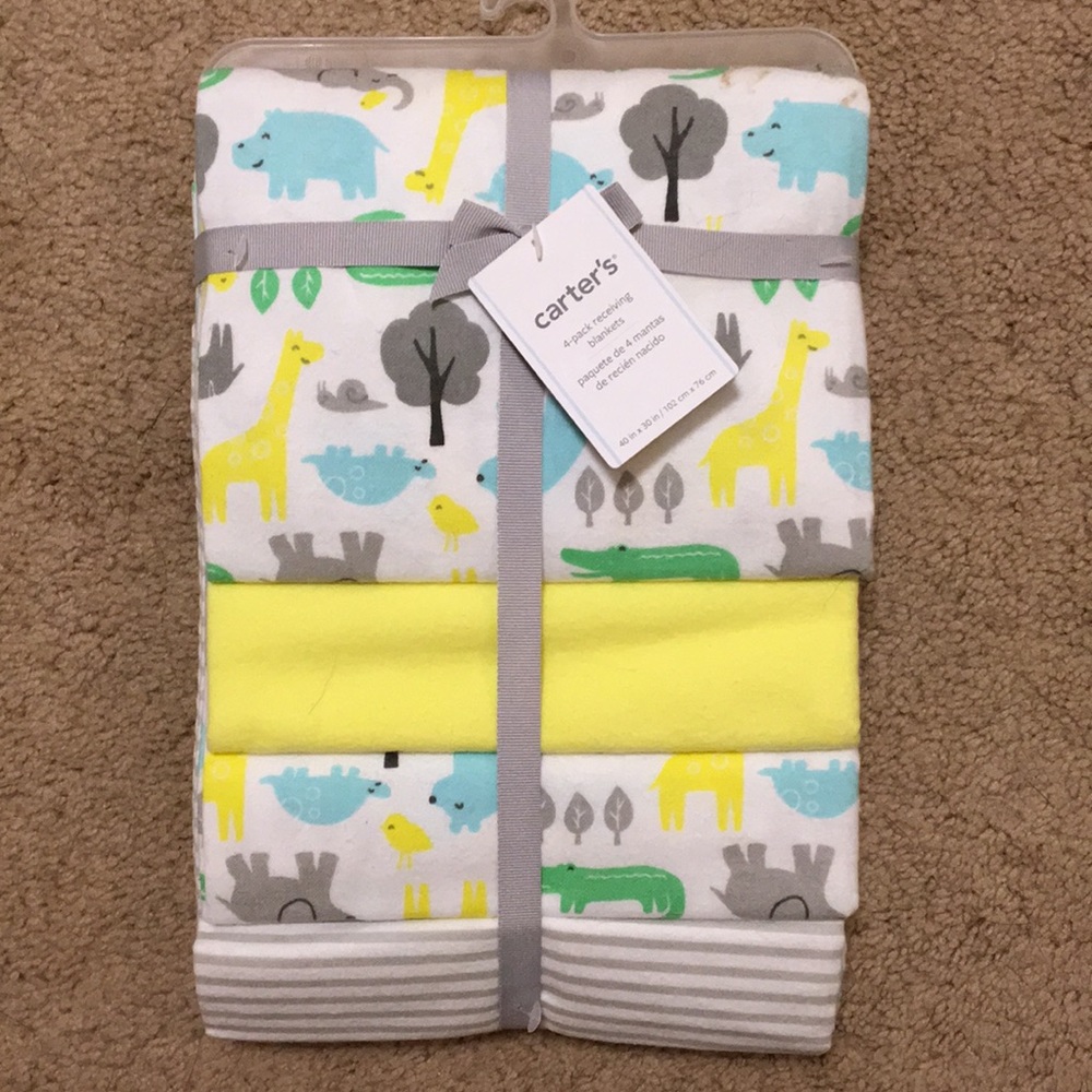 Carter’s receiving blankets